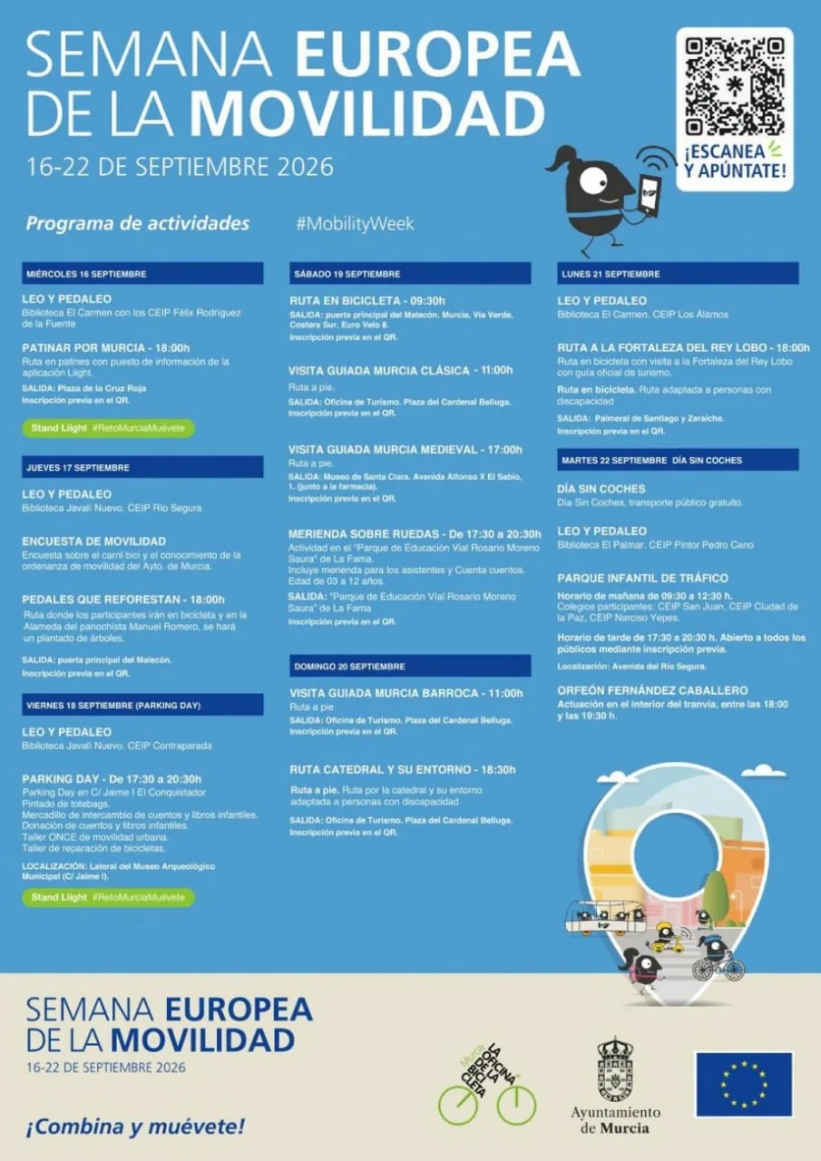 Cartel de Actividades del Parking Day