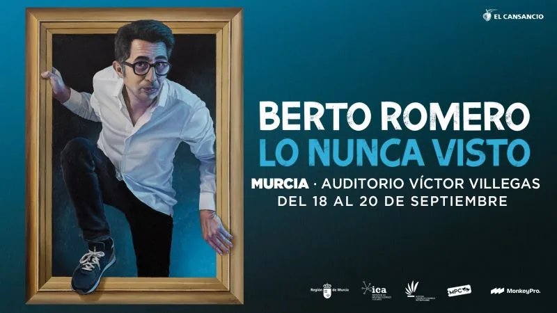 Cartel de Espectáculo de Berto Romero: Lo nunca visto