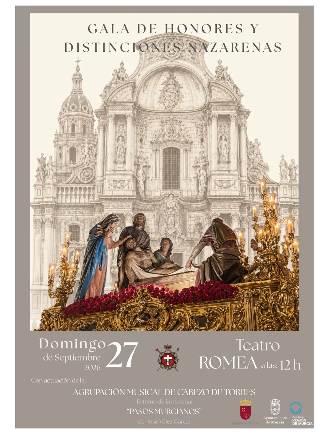 Cartel de Gala de Honores y Distinciones Nazarenas