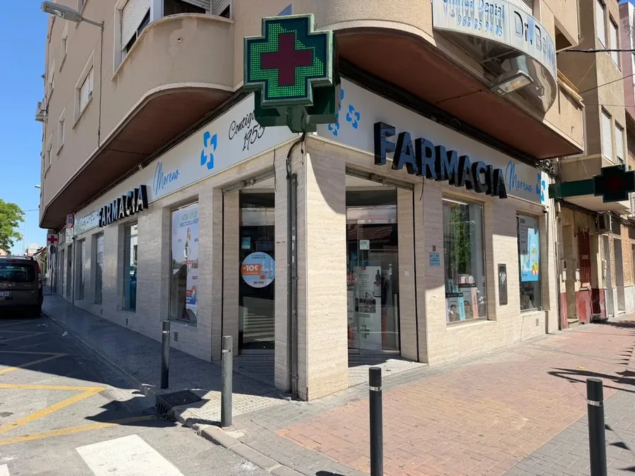 Fachada de FARMACIA MORENO