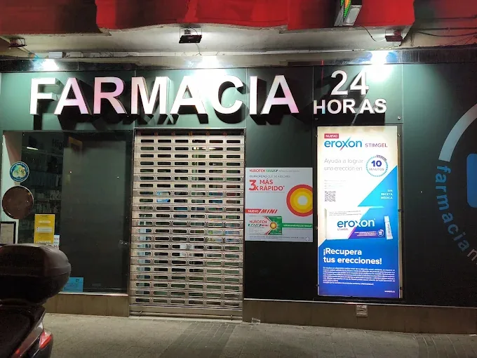 Fachada de Farmacia 24 horas Marín Sánchez