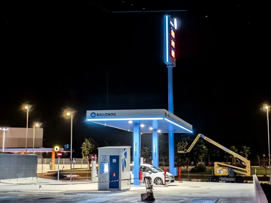 Gasolinera Ballenoil Murcia I en Carr de Madrid, KM.384