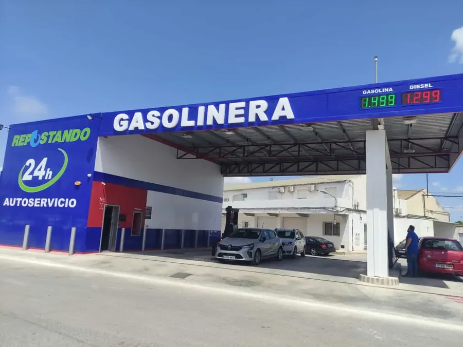 Gasolinera Repostando 24h Autoservicio El Palmar en Cl. Lorca